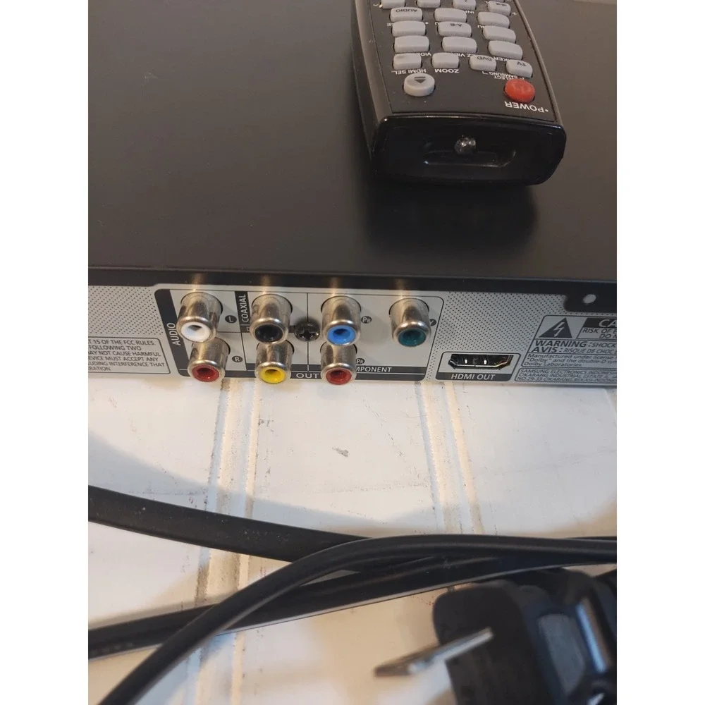 Samsung DVD-C500 DVD Player w/ Remote HDMI Upscaling 1080p - TESTED & WORKS ✅✅